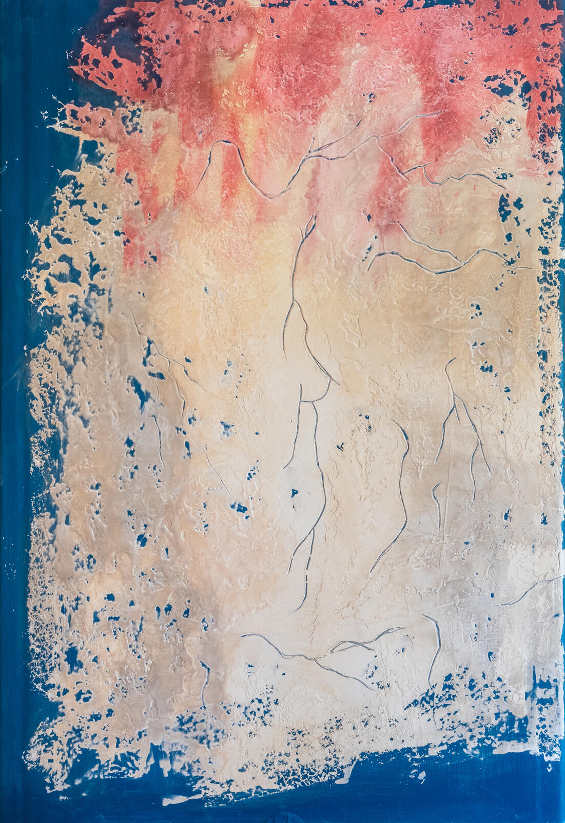 Earth &amp; Sky – Strukturelle Kunst an der Wand