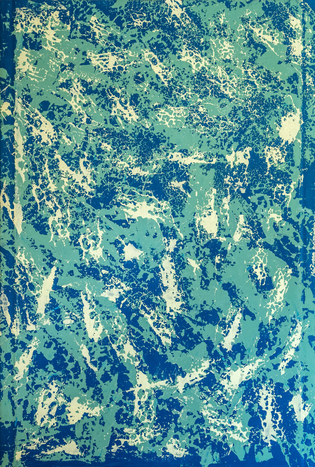 Ocean Motion – Dynamische Wandgestaltung inspiriert vom Wasser